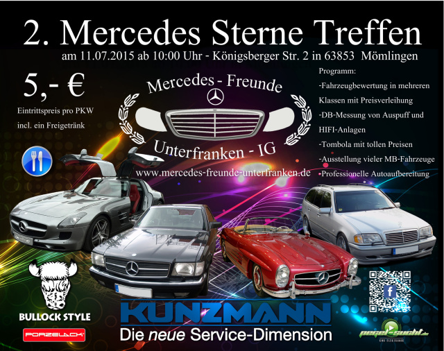 2. Mercedes-Sterne Treffen