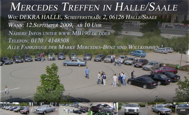Mercedes-Treffen in Halle/Saale