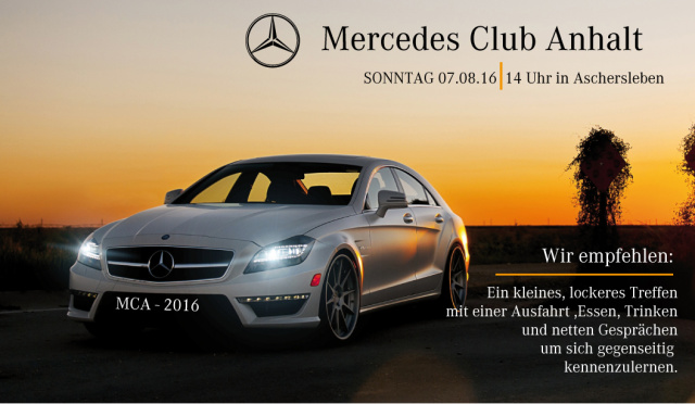 1.Treffen Mercedes Club Anhalt