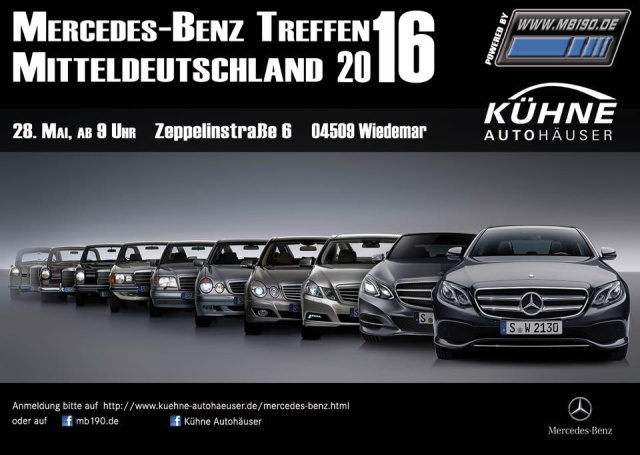 Mercedes Treffen Mitteldeutschland 2016