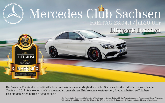 Anparken 2017 - Mercedes Club Sachsen
