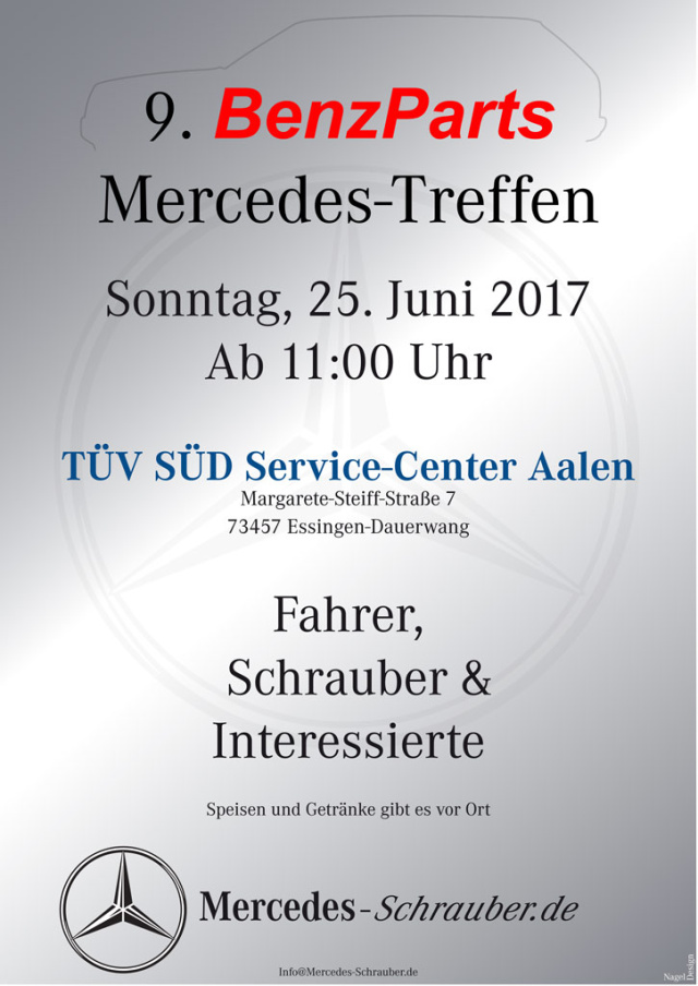 9.BenzParts Mercedes Treffen der Mercedes-Schrauber