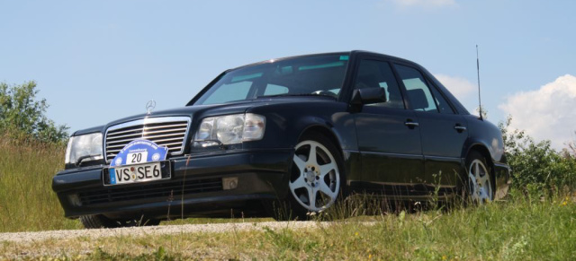 Hubberts Liebling:  Mercedes E500 Limited: W124 mit besonderer Vergangenheit: Dieser E500 Limited war der Dienstwagen von Daimler Vorstand Prof. Jürgen Hubbert