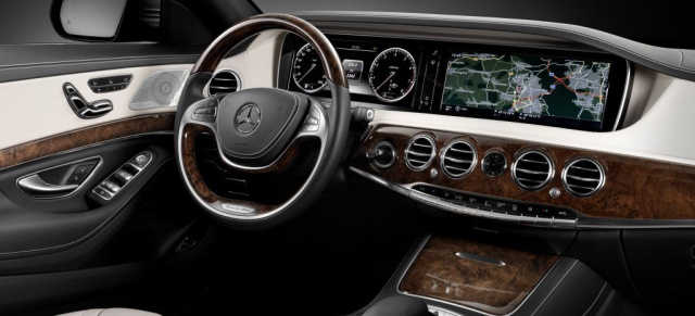 Ausgezeichnet vernetzt: Mercedes-Benz erhält "Connected Car Award of the Year": Neue Mercedes-Benz S-Klasse wird Gesamtsieger bei Leserwahl von "AUTO BILD" und "COMPUTER BILD"