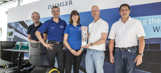 Nachwuchsförderung: Formula Student Germany 2015: Daimler fördert Fahrzeugingenieure von morgen