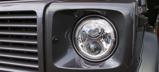 Mercedes-G-Klasse Zubehör: Die G-Klasse wird zur LED-Lichtgestalt