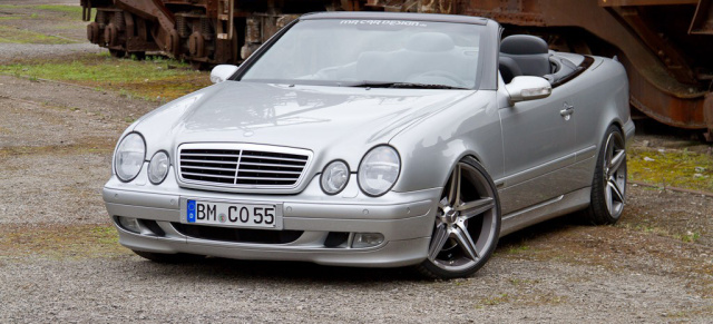 Elf Jahre und kein bisschen leise: Mercedes-Benz CLK 430 im Topzustand : Cabrio (A208) im Trend dezent veredelt