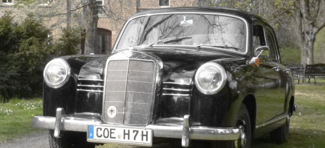 60 Jahre wird der Alte Schwede 1954 Mercedes-Benz 180 (W120): Mercedes-Benz Klassiker mit schwedischem Erstbesitz