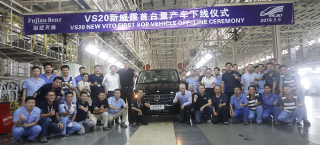 Die neue „Weltklasse": Mercedes-Benz Vito für alle Kontinente: Go East: Mercedes-Benz Vans feiert die Marktpremiere des neuen Vito in China 