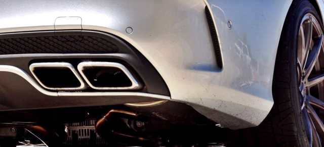 Mercedes C63 Tuning von Renntech: Klangvergleich im Video: C63 AMG  3 x unterschiedlich verstöpselt