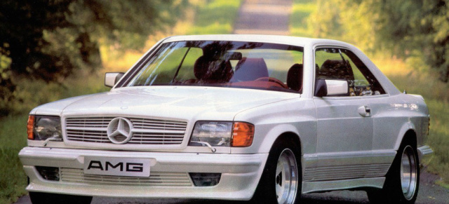 Täglich neu: 45 Jahre AMG in 45 Bildern - Bild 22:  Unser Bilder-Blog zum 45-jährigen Jubiläum der Performance-Marke AMG - AMG Mercedes 500 SEC 5.0 C126 