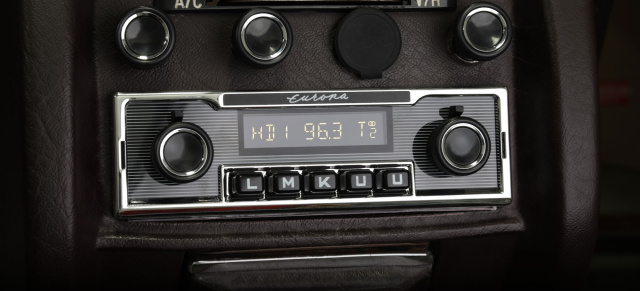 Mercedes-Benz Zubehör: RetroSound® Europa Radio für Mercedes-Benz