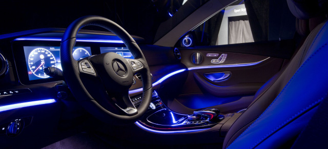 Mercedes E-Klasse W213: 60-Sekunden-Video: Das Interieur der neuen Mercedes-E-Klasse 