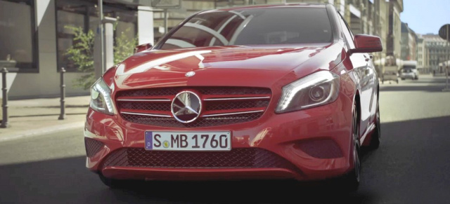 Witzige Idee: Mit Matthias Schweighöfer als "virtuellem Beifahrer" die neue Mercedes-Benz A-Klasse testen: Die neue Mercedes-Benz A-Klasse mit innovativem Probefahrtkonzept auf Deutschland-Tour  - Mercedes-Fans.de hatte eine kleine exklusive Preview!
