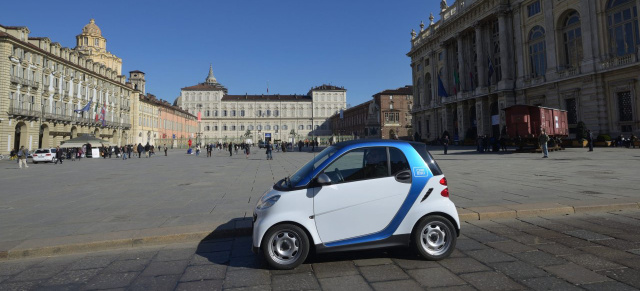 car2o: Turin, Turin, wir fahren nach Turin!:  car2go erobert die italienische Autostadt 