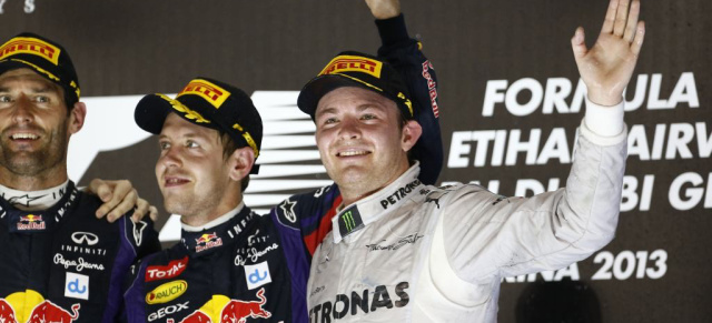 Formel 1 GP Abu Dhabi: Rosberg auf dem Podium: Mercedes holt wichtige Punkte in der Konstrukteurs-WM