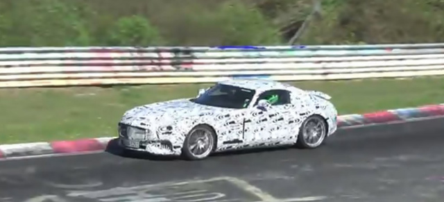 Erlkönig Video: Mercedes AMG-GT auf dem Nürburgring: Der Porsche-911-Jäger lässt in der grünen Hölle aufhorchen