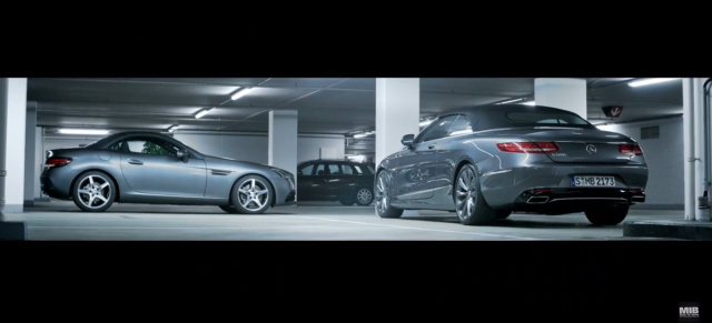 EXKLUSIV: "Autoknacker"-Video!: Mercedes-Benz S-Klasse Cabrio oder SLC?