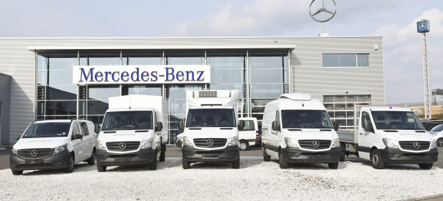 Mercedes-Benz Vertrieb Transporter Deutschland: Großauftrag: Übergabe der ersten von insgesamt mehr als 2100 Mercedes-Benz Transporter an Europcar 