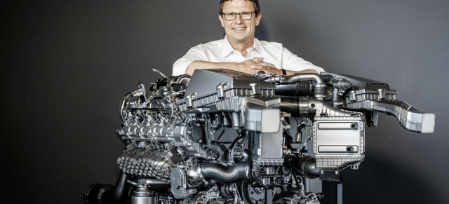 Kompetenz in Kraft: Der neue AMG 4,0-Liter-V8-Biturbomotor: Der neue Performance-Motor ist kraftvoll, innovativ und effizient