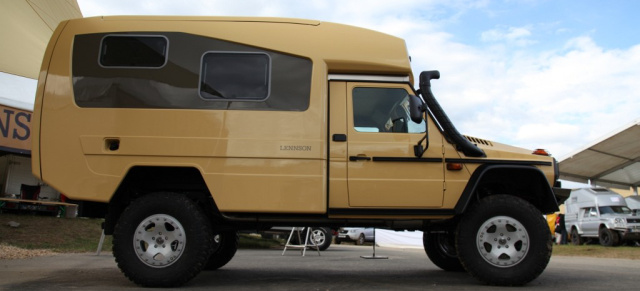 Lennson 3c  Der Offroad Camper: Fernreisemobil auf Mercedes-Benz G 300 CDI Professional Basis