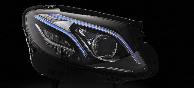 Neue Mercedes-Benz E-Klasse W213: Mercedes E-Klasse bekommt neue Multibeam-LED-Scheinwerfer