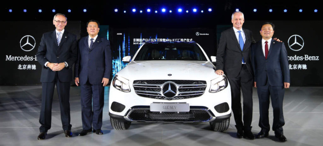 Mercedes-Benz: Globale Produktion: Neuer China-Kracher: GLC-Produktion startet in Peking