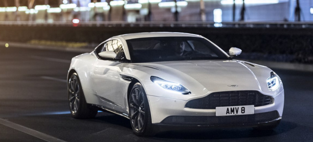 AMG-Power treibt Aston Martin an: Organspende: Aston Martin DB11 nutzt 4-Liter-Biturbo-V8 von AMG als Kraftquelle 