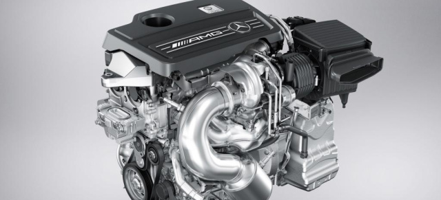 Mercedes-AMG: 2,0-Liter-Motor ist “Engine of the Year  2015“: Bei den „Engine of the Year Awards 2015“ siegt erneut Mercedes-AMG mit dem 2,0-Liter-Vierzylinder-Turbomotor