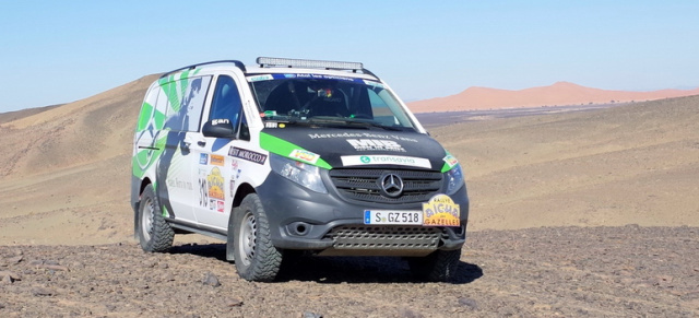 Rallye Aicha des Gazelles in Marokko: Der heimliche Star: Wir schicken 1 Vito und 2 Frauen in die Wüste!