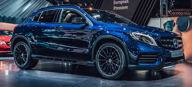 Brussels Motor Show 2017: Europa Premiere für den neuen Mercedes-Benz GLA
