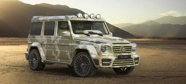 Die Wüste bebt: Mansory G-Klasse “SAHARA EDITION": “Wüst" modifizierte G-Klasse mit 840 PS