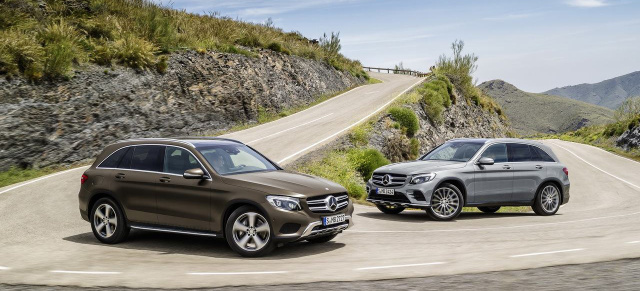 Debut like a Boss: Weltpremiere des Mercedes-Benz GLC: Multitalent im Maßanzug: Vorhang auf für den GLK-Nachfolger