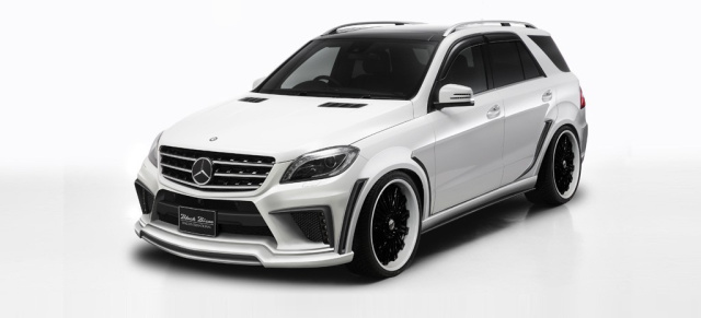 Volle Breitseite: Performance-Kit für die Mercedes-M-Klasse (W166): Performance-Zubehör von Wald International für das Mercedes-Oberklasse-SUV