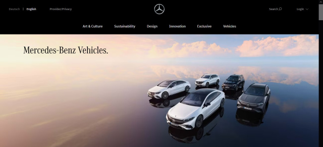Studie: Autokäufer bevorzugen Websites mit Elektro-Angebot: Top-10-Ranking: Im Premiumsegment hat Mercedes den besten Web-Auftritt