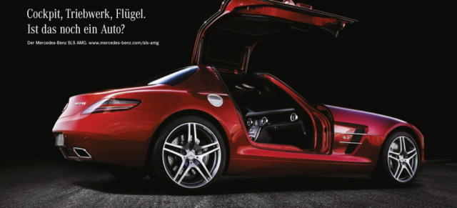"Ist das noch ein Auto?": Die Kampagne zum Mercedes-Benz SLS AMG