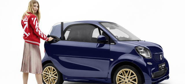 smart fortwo BRABUS tailor made:  smart ganz groß in Mode  „Reveal the Iconic You!“ by Veronika Heilbrunner