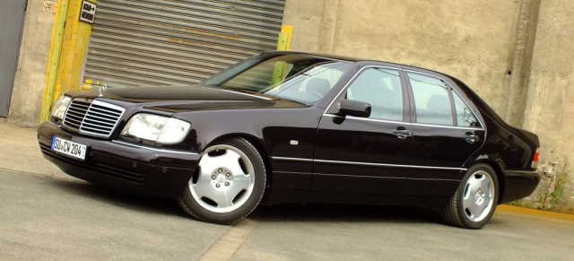 Nur 50 Modelle: Echt groß-artig - Mercedes S500 Exklusiv (W140): 1997er S-Klasse beeindruckt als Limousine von Format