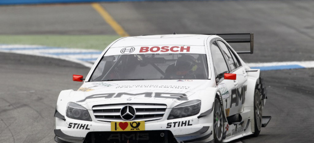 Di Resta siegt in Hockenheim und übernimmt DTM-Gesamtführung: Mercedes gewinnt die DTM - Audi nach Hockenheim ohne Chance auf den Gesamtsieg - Massenkarambolage beim Start