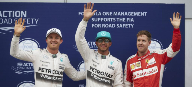 Formel 1 Qualifying in Malaysia: Pole Position für Lewis Hamilton trotz Starkregens!