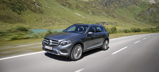 Mercedes-Benz GLC: Sicherer: Zweite Auszeichnung beim Euro NCAP-Rating für den Mercedes-Benz GLC: „Best in Class“-Auszeichnung für den GLC 