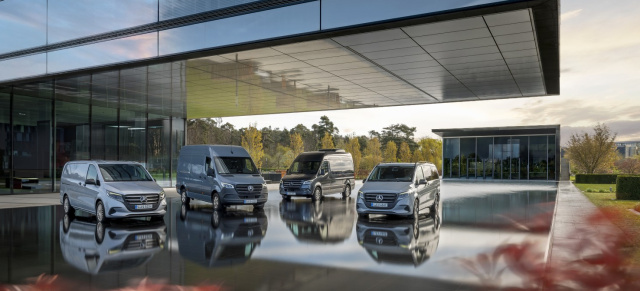 Die neuen Midsize und Large Vans von Mercedes-Benz: Mehr Premium fürs Business