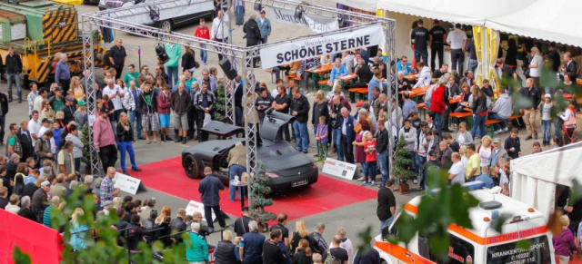 SCHÖNE STERNE 2014: Fahrzeug-Bewertung auf dem roten Teppich: Auch 2014 wieder 50 Pokale bei den SCHÖNEN STERNEN & zwei Sonderpokale!