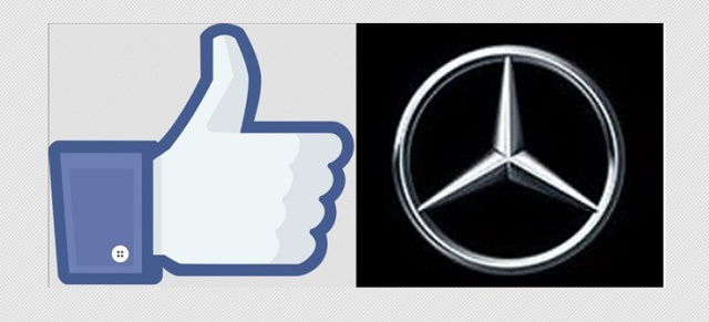 Sympathieträger Mercedes-Benz: 15 Millionen Likes auf Facebook : Die Marke mit dem Stern erfährt ungebrochen ganz viel Zuneigung im Social Media