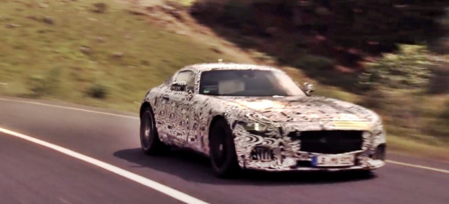 Mercedes-AMG GT: Form & Funktion - Performance : Neues Video zum kommenden AMG Sportwagen