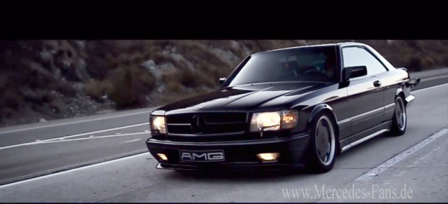 Hommage an einen großen Wagen: Mercedes 560 SEC AMG im Video: Filmisches Portät  eines 1988er AMG-Klassikers 