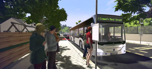 Mercedes-Benz im Videogame: Trailer:  Bus-Simulator 16 Erweiterung mit Mercedes-Benz Citaro!