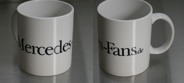 Die Tasse für Mercedes-Fans  von Mercedes-Fans!: Nur 5,-  - die Tasse für Mercedes-Fans von Mercedes-Fans.de