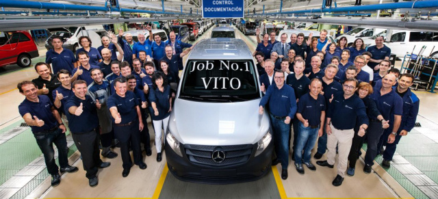 Produktionsstart für den neuen Vito:  Erstes Serienfahrzeug rollt im Mercedes-Benz Werk Vitoria vom Ban