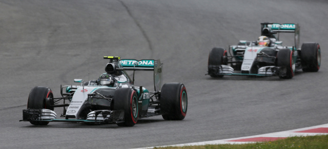 Formel 1: Großer Preis von Österreich, Rennen: Rosberg schlägt Hamilton mit dessen eigenen Waffen!